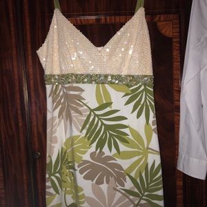 Hawaiian/tropical dress. Joyous & Free Dress